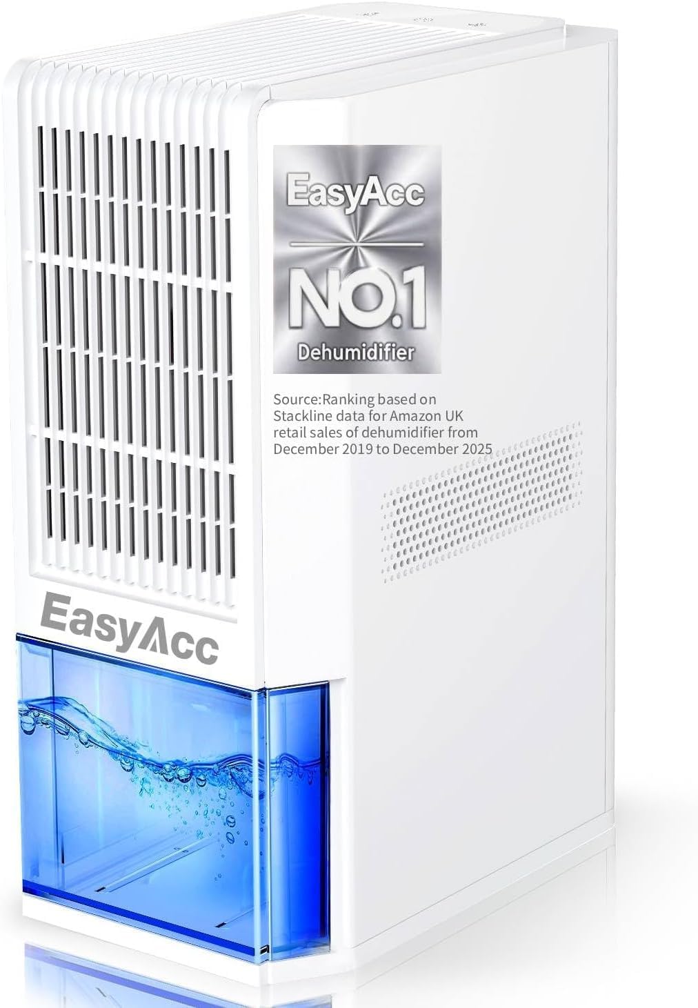EasyAcc Q22 bathroom dehumidifier 1300ml per day