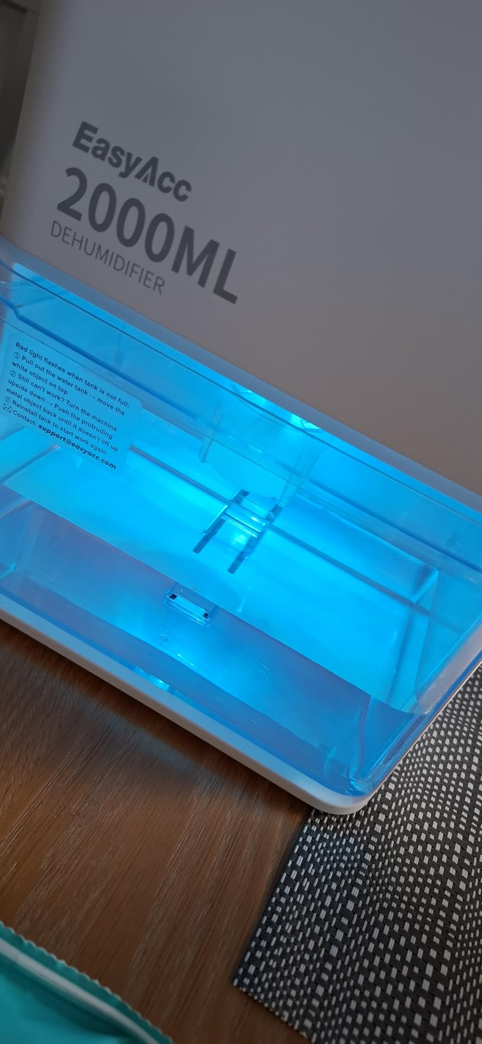 EasyAcc dehumidifier customer photo 3